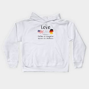 The Love Between Mother And Daughter T Shirt Kids Hoodie